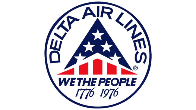 Delta Air Lines (Second era) Logo 1976