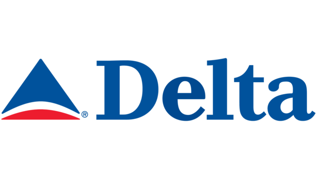 Delta Air Lines (Second era) Logo 2000-2004