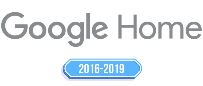 Google Home Logo Storia