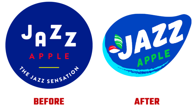 Jazz Apple Prima e Dopo Logo (storia)