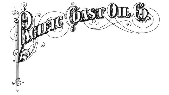 Pacific Coast Oil Company Logo 1879-1906