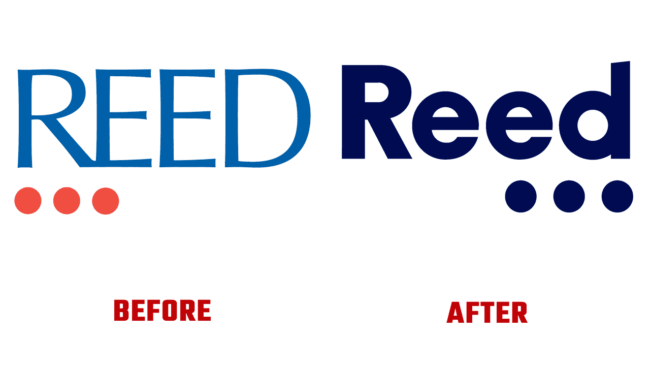 The Reed Group Prima e Dopo Logo (storia)