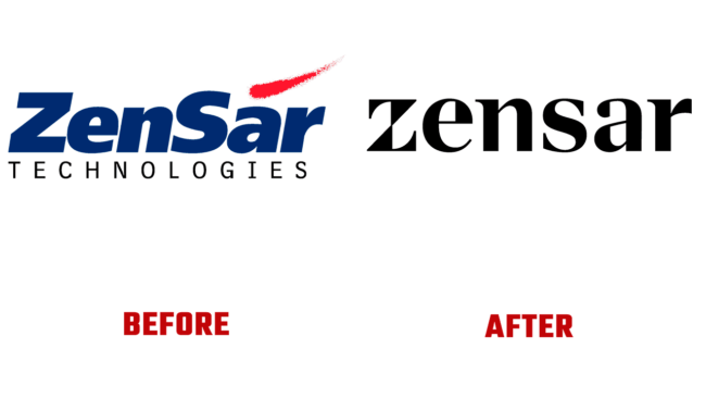Zensar Prima e Dopo Logo (storia)