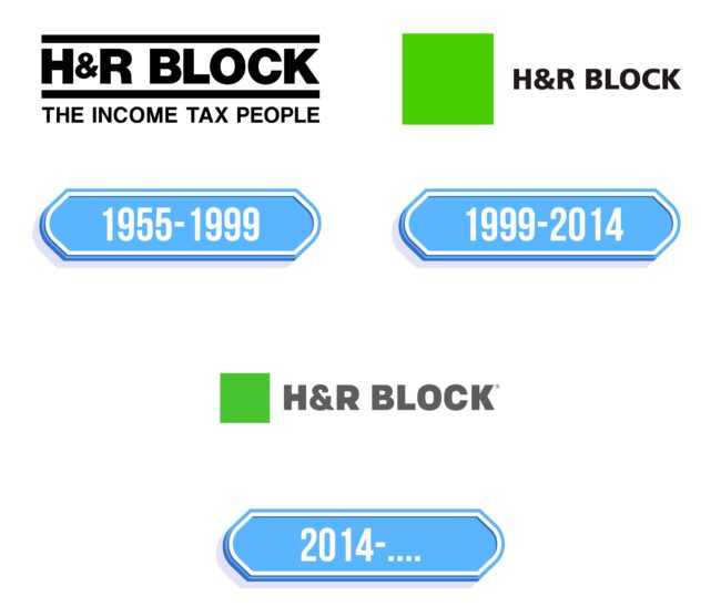 H&R Block Logo Storia