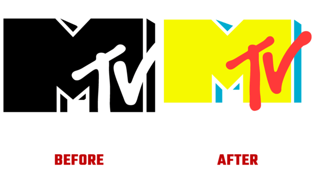 MTV Prima e Dopo Logo (storia)