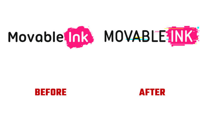 Movable Ink Prima e Dopo Logo (storia)