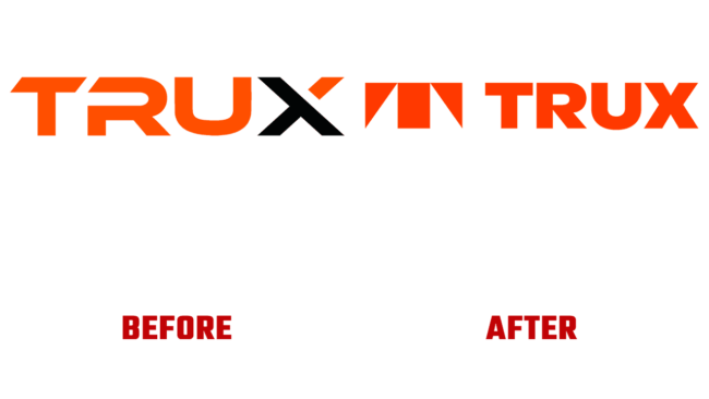 Trux Prima e Dopo Logo (storia)