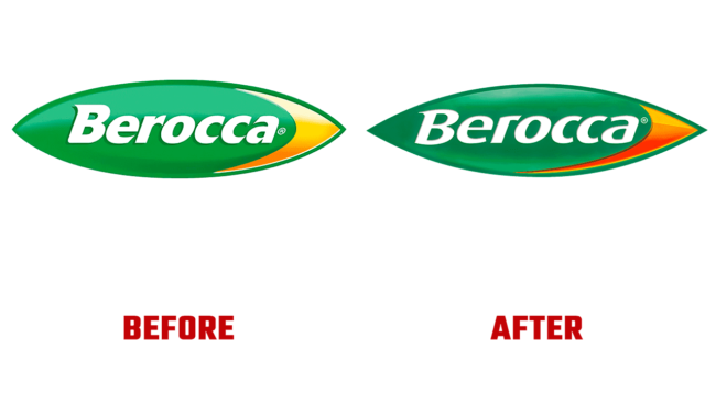 Berocca Prima e Dopo Logo (storia)