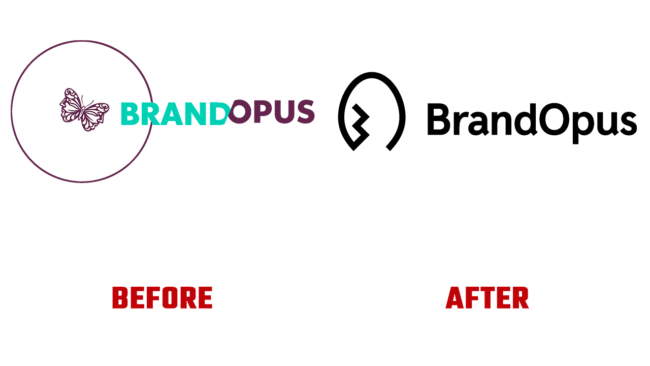 BrandOpus Prima e Dopo Logo (storia)