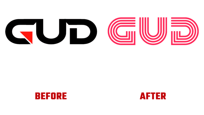 GUD Prima e Dopo Logo (storia)