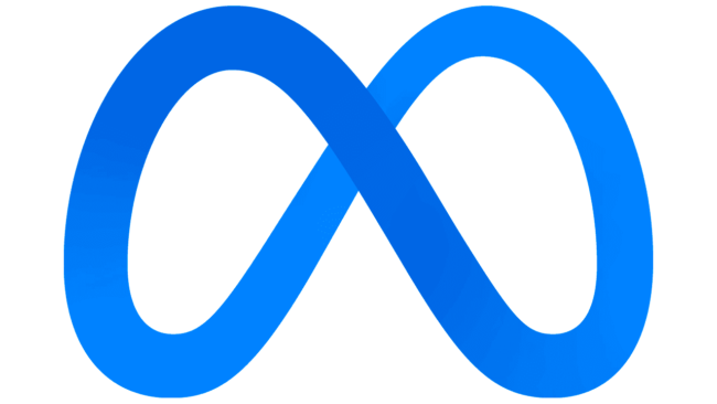 Logo della Meta (facebook)