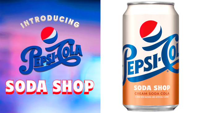Logo della Pepsi Cola Soda Shop