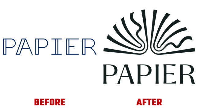 Papier Prima e Dopo Logo (storia)
