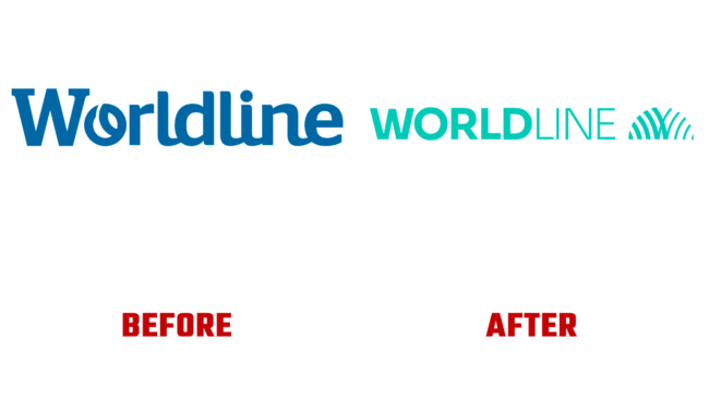Worldline Prima e Dopo Logo (storia)