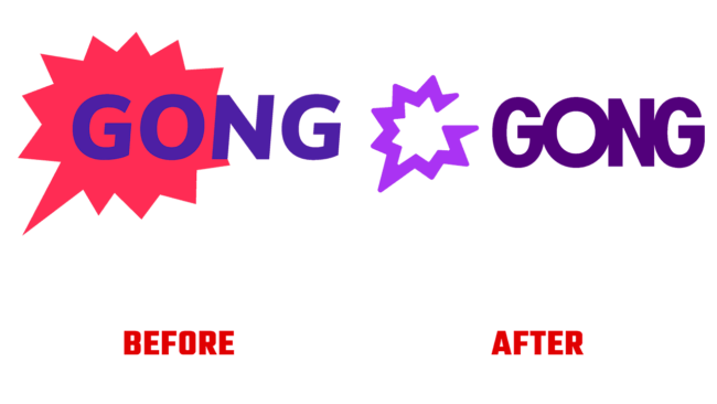Gong Prima e Dopo Logo (storia)