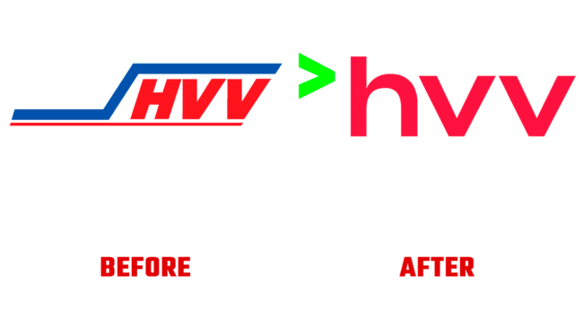 Hamburger Verkehrsverbund Prima e Dopo Logo (storia)