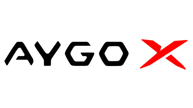 Logo della Aygo X Toyota
