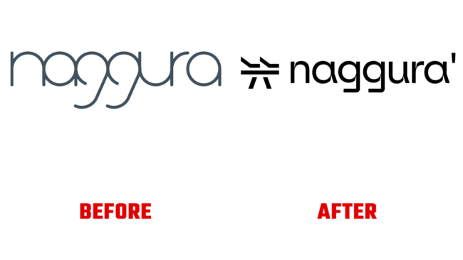 Naggura Prima e Dopo Logo (storia)