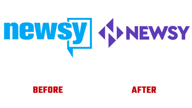 Newsy Prima e Dopo Logo (storia)