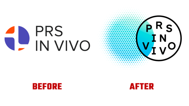 PRS IN VIVO Prima e Dopo Logo (storia)