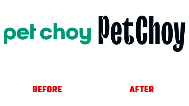 PetChoy Prima e Dopo Logo (storia)