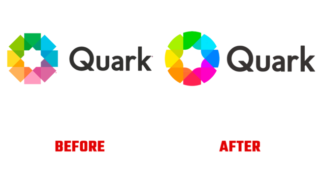 Quark Prima e Dopo Logo (storia)