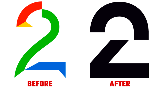 TV 2 (Norway) Prima e Dopo Logo (storia)