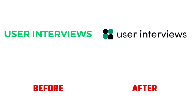 User Interviews Prima e Dopo Logo (storia)
