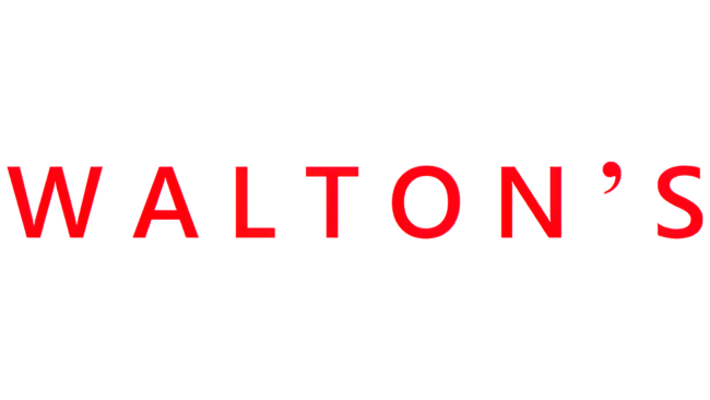 Walton's Five and Dime Logo 1950-1962