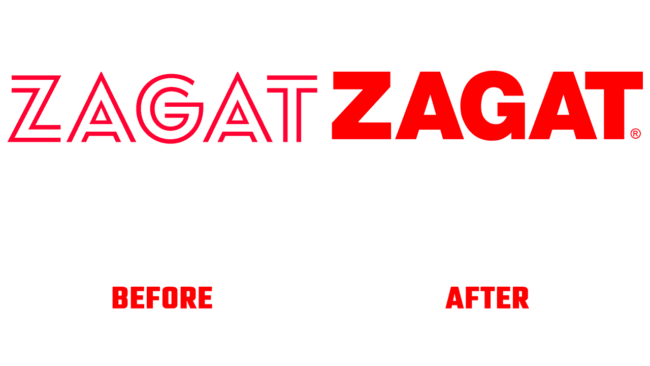 Zagat Prima e Dopo Logo (storia)