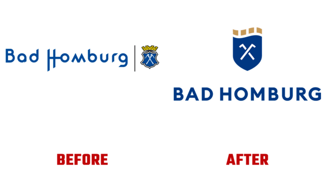 Bad Homburg Prima e Dopo Logo (storia)