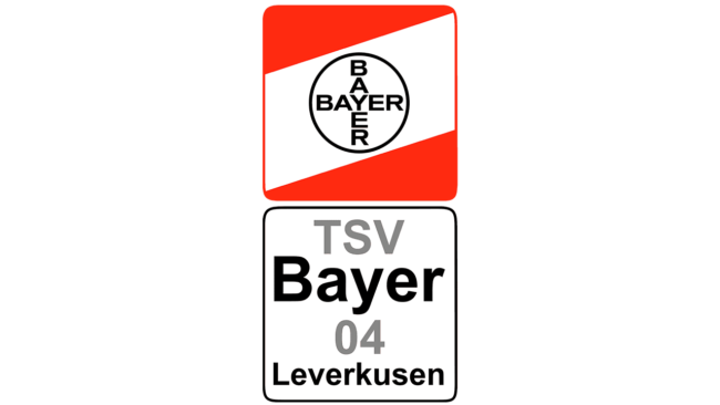 Bayer 04 Leverkusen Logo 1984-1996