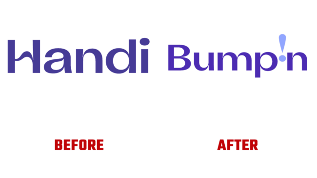 Bump'n and Handi Prima e Dopo Logo (storia)