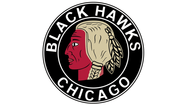 Chicago Blackhawks Logo 1935-1937