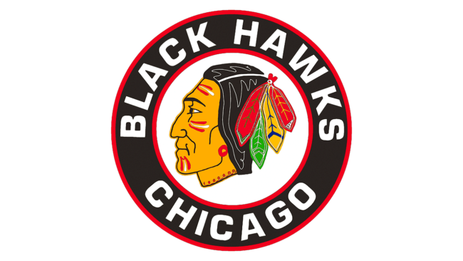 Chicago Blackhawks Logo 1955-1957
