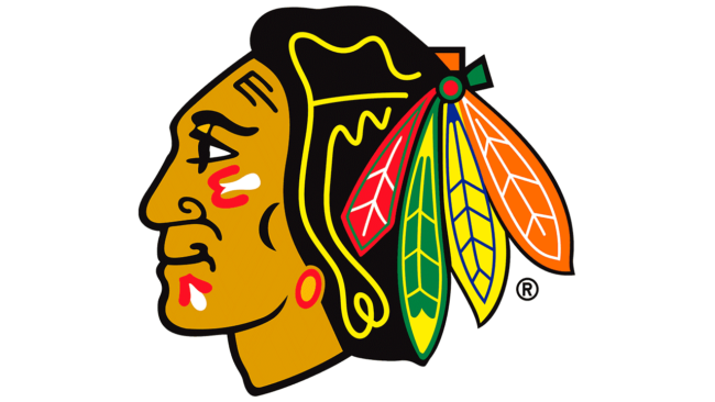 Chicago Blackhawks Logo 1999-oggi