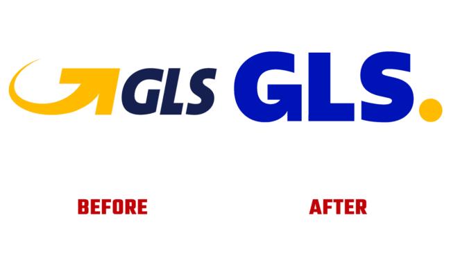GLS Prima e Dopo Logo (storia)