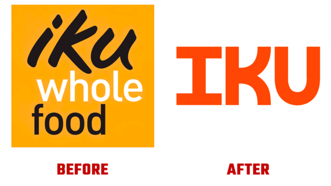 IKU Prima e Dopo Logo (storia)