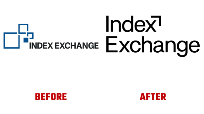 Index Exchange Prima e Dopo Logo (storia)