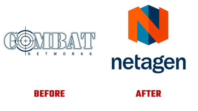 Netagen Prima e Dopo Logo (storia)