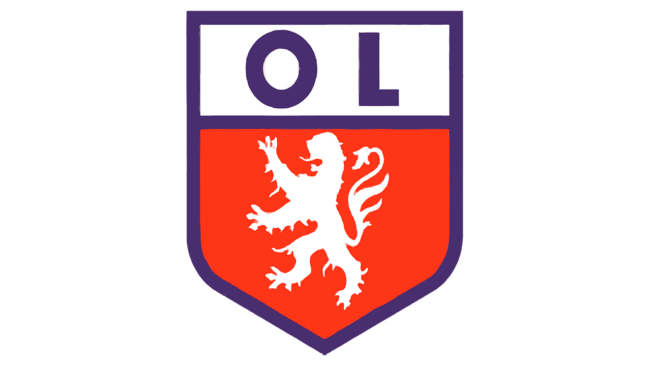 Olympique Lyonnais Logo 1957-1965