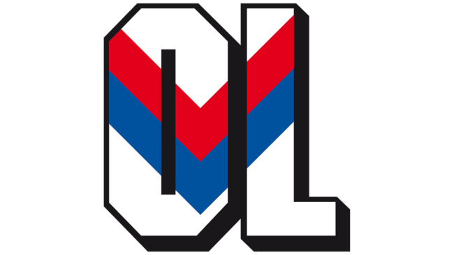 Olympique Lyonnais Logo 1989-1996