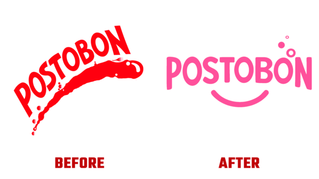 Postobon Prima e Dopo Logo (storia)