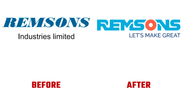 Remsons Prima e Dopo Logo (storia)
