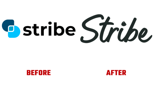 Stribe Prima e Dopo Logo (storia)