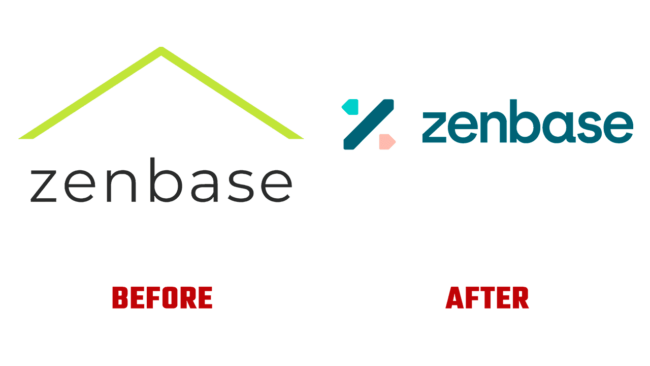 Zenbase Prima e Dopo Logo (storia)