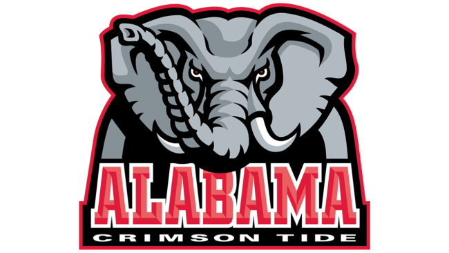 Alabama Crimson Tide Logo 2001-2003