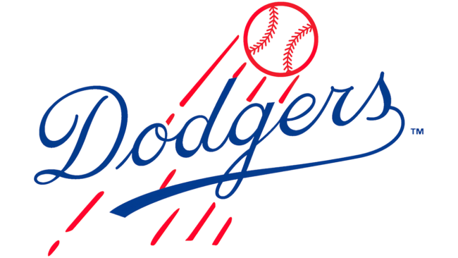 Brooklyn Dodgers Logo 1945-1957