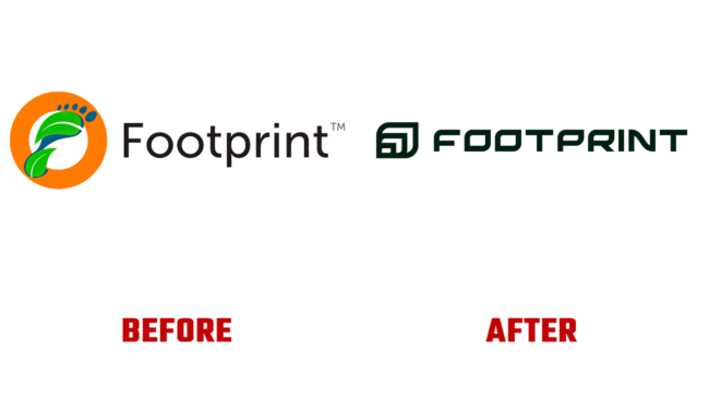 Footprint Prima e Dopo Logo (storia)