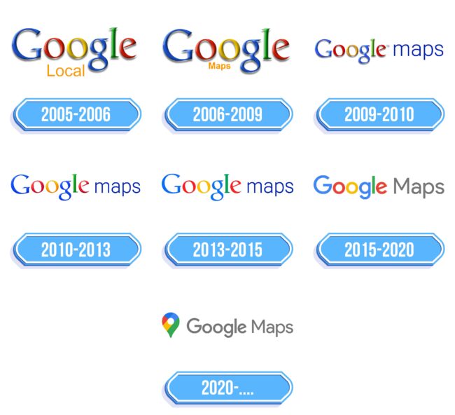 Google Maps Logo Storia